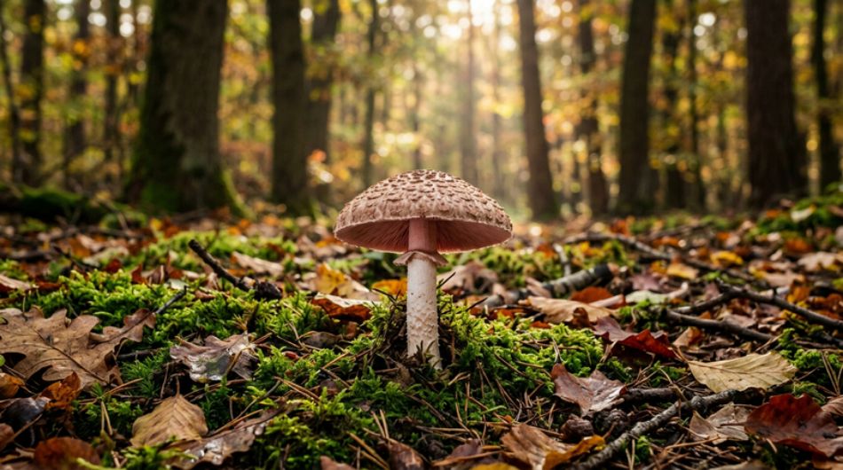 Agaricus sylvatica (Wald-Wiesenlerche): Morphologie, Lebensraum und Eigenschaften